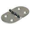Hinge Cast Oval 75mm x 38mm Pair