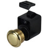 Latch Push Button Nylon Body with Brass Plated Knob