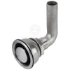 Stainless Steel ReceStainless Steel Flush Breather Bend Up 16mm