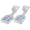 Outboard Transom Wedges Cast Alloy - Pair