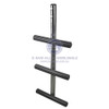 Ladder Boarding 304G S/Steel Removable Premium Bracket Mount Fixed 3 Step
