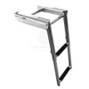 Relaxn Ladders - Under Platform Mount - Telescopic - Stainless Steel