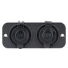 Relaxn Power Outlet and Dual USB Charger Combo - Flush Mount