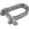 4mm Stainless Steel FLAT D/SHACKLE