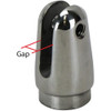 Canopy - Weld-In Fork - Stainless Steel
