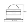 Compass C15 - Horizontal Binnacle Mount
