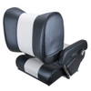 Relaxn Deluxe Tasman Series Seat Grey/White with Arm Rest Relaxn Deluxe Tasman Series Seat Grey/White with Arm Rest