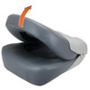 Relaxn Barra Series Seat Dark Grey / Black Carbon