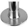 Table Pedestal - 3 Piece Telescopic - Anodised Aluminium