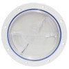 Inspection Port Nairn ID White Frame with Clear Lid