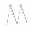 Reelax Base Maxi 2000 Outrigger Bases Stainless Steel (Pair)