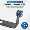 Lowrance Bracket And Knobs For 9' HDS Gen2 Touch HDS Gen3 HDS Carbon Elite Ti, Elite Ti2