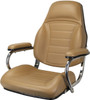 Reelax Bridge Chair with Stainless Steel Frame and Arms
