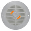 Vent - Round Louvre - Adjustable