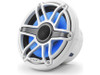 JL Audio M6 Marine Speakers 7.7" With Transflective LED, Gloss White Sports Grille - M6-770X