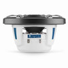 JL Audio M6 Marine Speakers 6.5" With LED, Gunmetal Trim Ring, Titanium Sport Grille - M6-650X