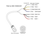 Lowrance 7 Pin Transducer Adapter - Bare Wires