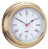 ANVI Brass Clock - Roman Numerals - 120mm
