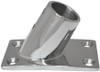 Stainless Hand Rail Fittings - 60 Degree Rectangle Base