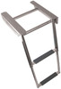 Telescopic Stainless Steel Ladders - Retractable Under Platform Ladder
