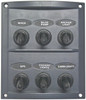 Switch Panels - Splashproof - 6 Switches