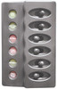Switch Panels - Waterproof Backlit Panel - 6 Switches