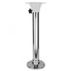 Reelax Light Tackle Station White Rocket Launcher and Stainless Steel Pedestal White Swivel