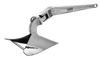 Viper Pro Series Polished Stainless Steel Plough Anchor