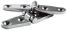Viper Pro Series Heavy Duty Stainless Steel Polished Hinges Pair