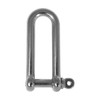 BLA Long 'D' Shackles - Stainless Steel