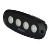 Relaxn LED Floodlight 12W 9-32V Black 150mm Recess Or Bracket Mount