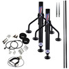 Reelax Reef with 5.5m Black Fibreglass Poles & S/Steel Rigging Kit & Spears