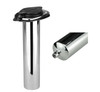 Reelax Stainless Steel Rod Holder Heavy Duty Straight 90 Degree with Drain