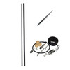 Reelax Grander Series 3.0m 3K Carbon Fibre Centre Rigger Pole including Stainless Steel Rigging Kit & Spear
