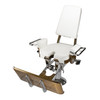 Reelax Fighting Chair 130lb Teak with Back Rest