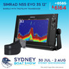 SIMRAD NSS 12 Evo 3S + TM275LHW Bundle