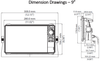 Lowrance HDS 9 Pro Dimensions