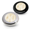 Hella Warm White LED Round Courtesy Lamps - 12V