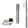 Reelax Drop In Centre Shotgun Rigger with 3.0M Black Fibreglass Pole & Rigging Complete Kit