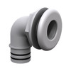 Flow-Rite Qwik-Lok Thru-Hull 1 1/8" Elbow