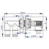 Flow-Rite Qwik-Lok Pump-Out Aerator Combo