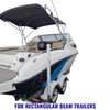 Oceansouth Boat Trailer Guide Poles - Rectangular Beams