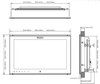 B&G ZM19-T High Bright Touch Monitor