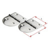 Hinge Cast 65 X 82Mm - Pair