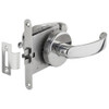 Door Lock - Mortise - Stainless Steel - Contemporary Handle Universal