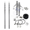 Reelax Reef 550 & Telescopic Kit Carbon Poles (40mm) + Stainless Steel Rigging Kit