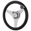 Relaxn Steering Wheel - 3 Spoke Poly Grip & Knob