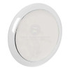 Relaxn Light Cabin LED White Touch Switch with White Trim 130mm Diam 12v