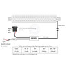 Light LED Bar 30 Inch Curved Lens 9-36v 300W