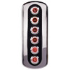 Relaxn Push Button Switch Panels - Carbon Fiber Vinyl With S/Steel Bezel